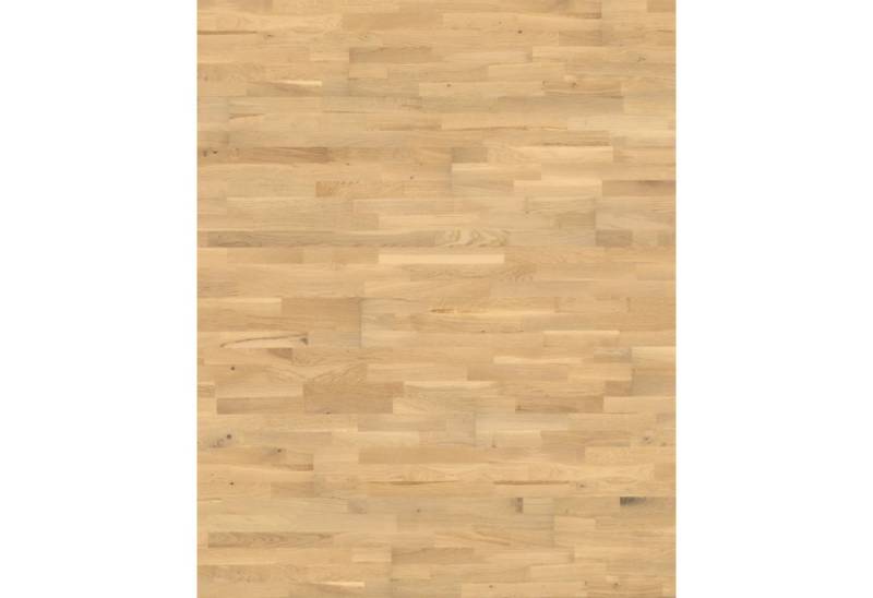 HORI Parkett HORI Parkett Eiche, Boden für Wohnräume, einfache Verlegung langlebig, 4 St., 4 Stück Pro Paket, 3-Schichtig, schwimmende Verlegung, vollflächige Verklebung von HORI