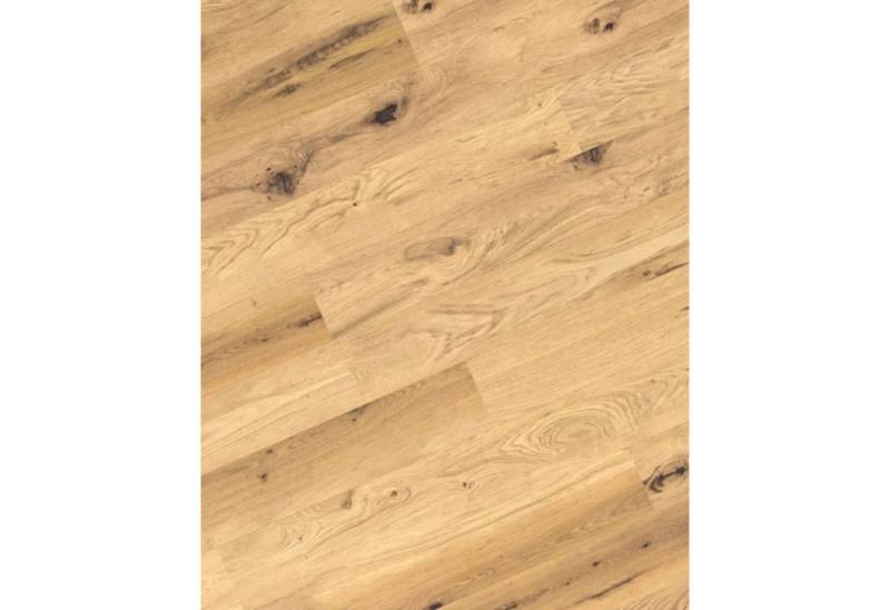 HORI Parkett HORI Parkett Eiche, Boden für Wohnräume, einfache Verlegung langlebig, 6 St., 6 Stück Pro Paket, 3-Schichtig, schwimmende Verlegung, vollflächige Verklebung von HORI