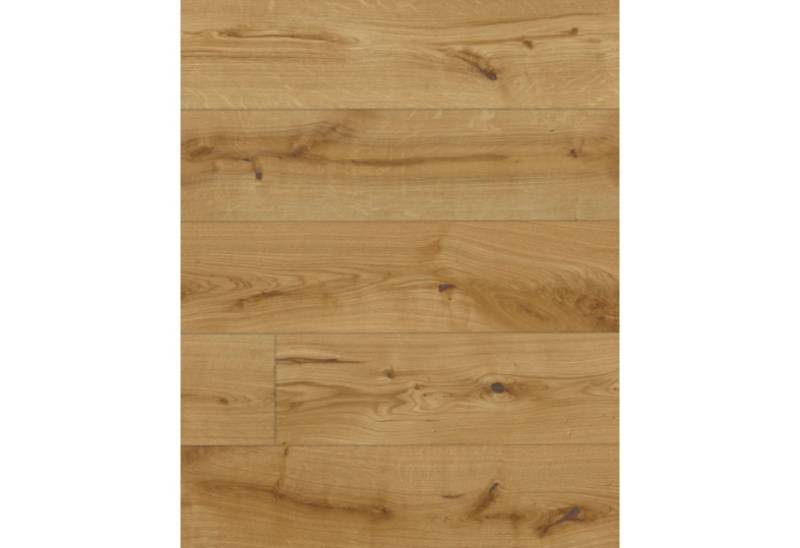 HORI Parkett HORI Parkett Eiche, Boden für Wohnräume, einfache Verlegung langlebig, 7 St., 7 Stück Pro Paket, 3-Schichtig, schwimmende Verlegung, vollflächige Verklebung von HORI