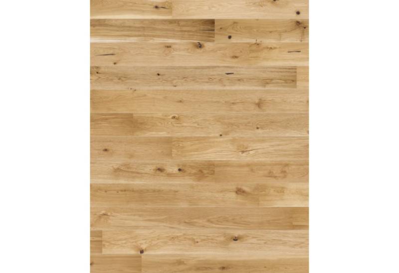 HORI Parkett HORI Parkett Eiche, Boden für Wohnräume, einfache Verlegung langlebig, 7 St., 7 Stück Pro Paket, 3-Schichtig, schwimmende Verlegung, vollflächige Verklebung von HORI