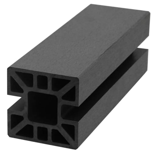 HORI Sichtschutzzaun Pfosten | WPC | Sichtschutz | Gartenzaun | Zaun | Lamellenzaun I Anthrazit I Verbindungspfosten 99,5 cm HORI Sichtschutzzaun Pfosten | WPC | Sichtschutz | Gartenzaun | Zaun | Lamellenzaun I Anthrazit I Verbindungspfosten 99,5 cm von HORI