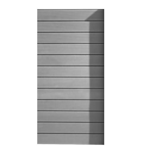 HORI Sichtschutzzaun Schmal & Schräg Element | WPC Gartenzaun | Robuster Lamellenzaun Grau | Langlebiger Sichtschutzzaun für Terrasse & Garten | Modernes Design für mehr Privatsphäre I 90 x 180 cm I HORI Sichtschutzzaun Schmal & Schräg Element | WPC Gartenzaun | Robuster Lamellenzaun Grau | Langlebiger Sichtschutzzaun für Terrasse & Garten | Modernes Design für mehr Privatsphäre I 90 x 180 cm I von HORI