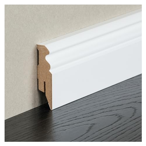 HORI Sockelleisten-Set für Innenräume – hochwertige Massiv- und MDF-Leisten in RAL9010 & RAL9016, lackiert oder foliert, in verschiedenen Designs wie Hamburg I foliert RAL 9016 I MDF I 80 HORI Sockelleisten-Set für Innenräume – hochwertige Massiv- und MDF-Leisten in RAL9010 & RAL9016, lackiert oder foliert, in verschiedenen Designs wie Hamburg I foliert RAL 9016 I MDF I 80 von HORI