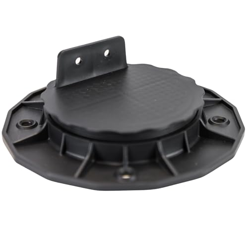 HORI Stelzlager Höhenverstellbare für Terrassen – Flexibel einstellbar (18-220 mm), Gefällekeile (1-3%), Gummipads (3-6 mm) und Schrauben für stabile UK. I Stelzlager "S" 18-32 mm von HORI