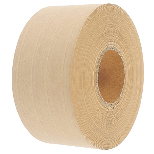 HORIALENCE 1 Rolle Wasseraktivierte Papierklebebandrolle Hochklebriges Verpackungsband für Umzug Versand und Bilderrahmen für Diy Projekte und Sicheres Versiegeln HORIALENCE 1 Rolle Wasseraktivierte Papierklebebandrolle Hochklebriges Verpackungsband für Umzug Versand und Bilderrahmen für Diy Projekte und Sicheres Versiegeln von HORIALENCE