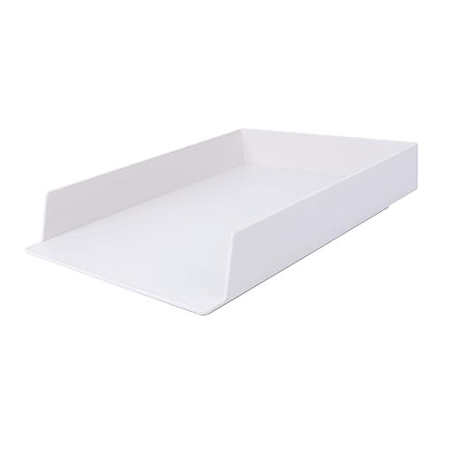 HORIALENCE 1 Stück Büro Aufbewahrungsbox mit Schublade Multifunktionale Desktop Organizer für Bürobedarf Kabel und Kleinteile Design Weiß Platzsparend und Elegant von HORIALENCE