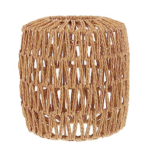 HORIALENCE 1 Stück Rattan Lampenschirm für Deckenlampen Handgefertigte Dekorative Pendelleuchte im Vintage Stil Passend für Restaurants Bars und Wohnzimmer Langlebig und Bruchsicher HORIALENCE 1 Stück Rattan Lampenschirm für Deckenlampen Handgefertigte Dekorative Pendelleuchte im Vintage Stil Passend für Restaurants Bars und Wohnzimmer Langlebig und Bruchsicher von HORIALENCE