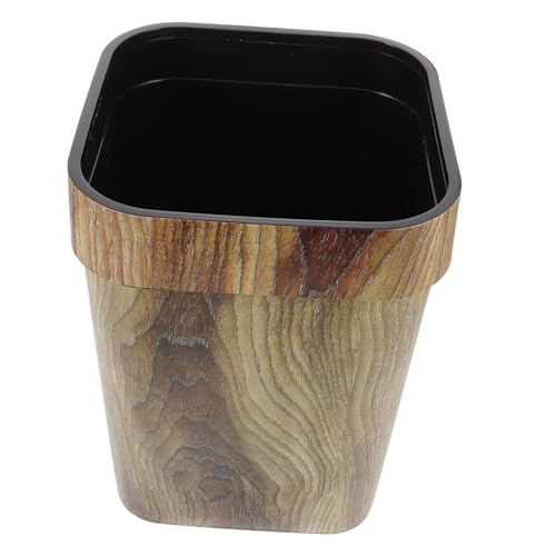 HORIALENCE 1 Stück Retro Abfalleimer aus Nachahmung Holz für Zuhause Großer Mülleimer für Wohnzimmer Küche Schlafzimmer und Hotel Praktischer Abfallbehälter mit Kreativem Design HORIALENCE 1 Stück Retro Abfalleimer aus Nachahmung Holz für Zuhause Großer Mülleimer für Wohnzimmer Küche Schlafzimmer und Hotel Praktischer Abfallbehälter mit Kreativem Design von HORIALENCE