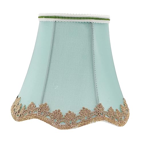 HORIALENCE 1 Stück Tischlampenschirm Stoff Grüner Lampenschirm für Stehlampe Langlebiger Lampenschirm für Schlafzimmer und Wohnzimmer Warme und Design von HORIALENCE