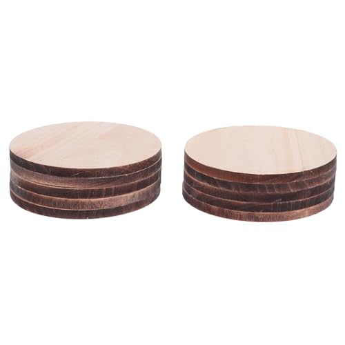 HORIALENCE 10 Stück Runde Naturbelassene Holzscheiben Robuste Holzscheiben zum Basteln Blanke Oberfläche für Malerei Gravur und DIY Dekoration Leicht und Langlebig für Kreative HORIALENCE 10 Stück Runde Naturbelassene Holzscheiben Robuste Holzscheiben zum Basteln Blanke Oberfläche für Malerei Gravur und DIY Dekoration Leicht und Langlebig für Kreative von HORIALENCE