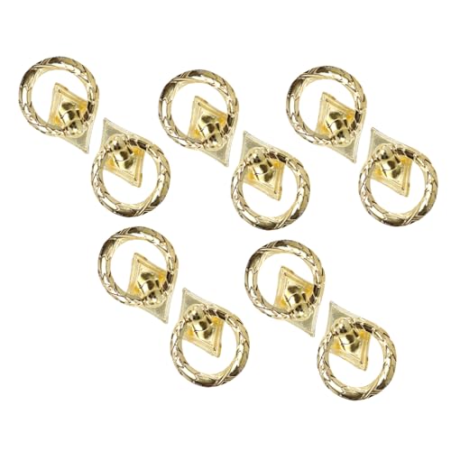 HORIALENCE 10 Stück Teiliges Möbelknöpfe mit Ringgriff Langlebige Schrank Schubladengriffe Eleganter Türgriff für Kommode und Küchenschränke Robustes Einfache Montage HORIALENCE 10 Stück Teiliges Möbelknöpfe mit Ringgriff Langlebige Schrank Schubladengriffe Eleganter Türgriff für Kommode und Küchenschränke Robustes Einfache Montage von HORIALENCE