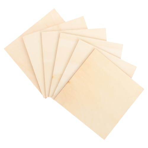 HORIALENCE 10 Stück Teiliges Rechteckige Unbehandelte Holzplatten für Basteln und Dekoration Naturfarbene Holzscheiben mit Glatten Kanten für DIY Handwerk Malen Gravieren und Kreative HORIALENCE 10 Stück Teiliges Rechteckige Unbehandelte Holzplatten für Basteln und Dekoration Naturfarbene Holzscheiben mit Glatten Kanten für DIY Handwerk Malen Gravieren und Kreative von HORIALENCE