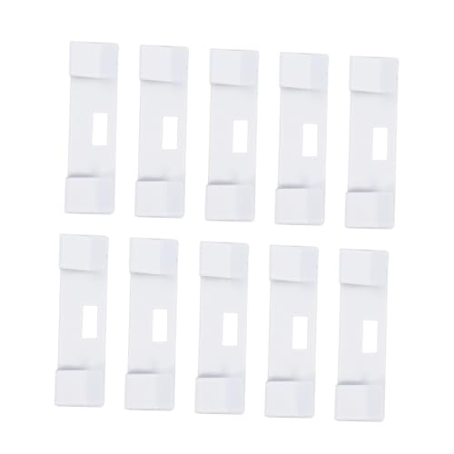 HORIALENCE 10 Stück Vertikaler Jalousien Reparaturclip Set Metallhaken für Fensterrollo Zubehör für Einfache Fixierung und Langlebige Nutzung von HORIALENCE