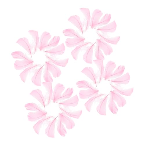 HORIALENCE 100 Stück Bunte DIY Bastelfedern Farbige Plüschfedern für Hochzeitsdekoration Kindergarten Bastelprojekte und Zubehör Kreative Handwerksmaterialien für Vielseitige Anwendungen von HORIALENCE