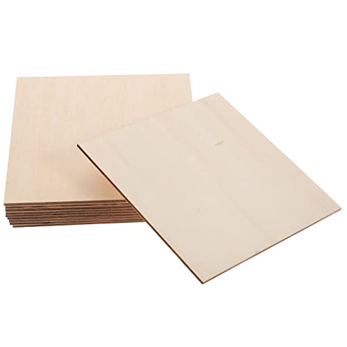 HORIALENCE 10Stücke Unbemalte Holzbretter Hochwertigem Lindenholz für DIY Projekte Modellbau Holzschnitzerei und Bastelarbeiten Natürliche Holzfarbe Robust HORIALENCE 10Stücke Unbemalte Holzbretter Hochwertigem Lindenholz für DIY Projekte Modellbau Holzschnitzerei und Bastelarbeiten Natürliche Holzfarbe Robust von HORIALENCE