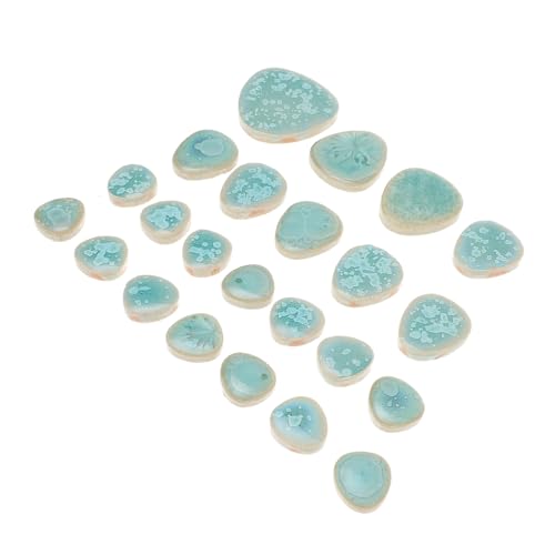 HORIALENCE 1Packung DIY Keramik Mosaikfliesen Unregelmäßige Form Mosaik Chips für Kunsthandwerk Bastelmaterial Verschiedenen Farben Langlebig und Dekorativ HORIALENCE 1Packung DIY Keramik Mosaikfliesen Unregelmäßige Form Mosaik Chips für Kunsthandwerk Bastelmaterial Verschiedenen Farben Langlebig und Dekorativ von HORIALENCE