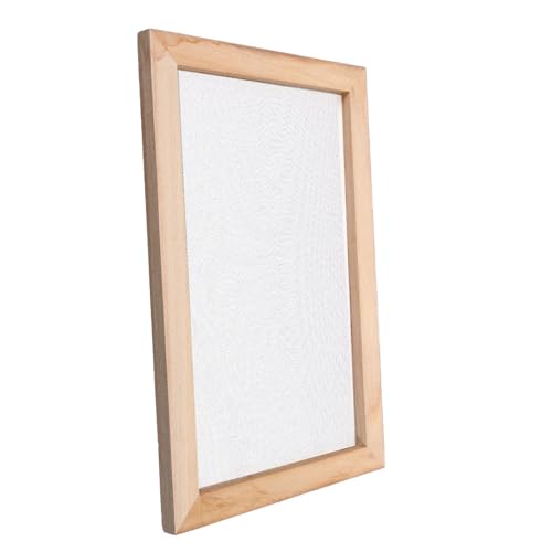 HORIALENCE 1Satz DIY Papierherstellungsset Holzrahmen Kinderfreundliches Bastelmaterial Papierschöpfen mit Naturdekor Umweltbewusstsein Fördern HORIALENCE 1Satz DIY Papierherstellungsset Holzrahmen Kinderfreundliches Bastelmaterial Papierschöpfen mit Naturdekor Umweltbewusstsein Fördern von HORIALENCE