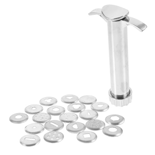 HORIALENCE 1Satz Professionelles Tonextruder Werkzeug Set mit Spitzenformen für Töpferarbeiten Modellierwerkzeug für Hobbybastler und Künstler von HORIALENCE
