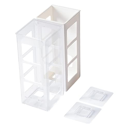 HORIALENCE 2 Stück Haartrockner Halterung ohne Bohren Wandmontierter Organizer für Haartools Platzsparend und für Badezimmer und Moderne Wohnräume von HORIALENCE