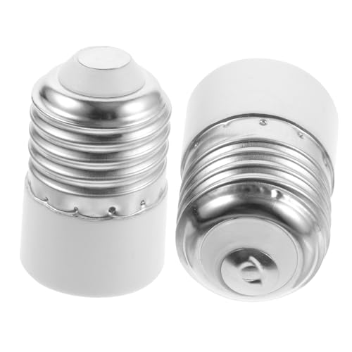 HORIALENCE 2 Stück Lampenfassung Adapter Sicherer und Langlebiger Schraublicht für LED Halogenlampen für Tisch und Deckenleuchten von HORIALENCE