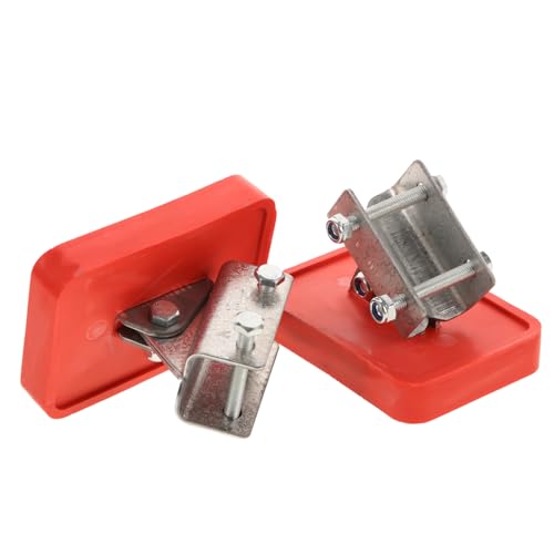 HORIALENCE 2 Stück Lifting Ladder Fußschoner Rutschfeste Gummimatte für Aluminiumleiter Stabilizer Pads mit Verstärktem Design für Sicheren Einsatz und Bodenschutz von HORIALENCE