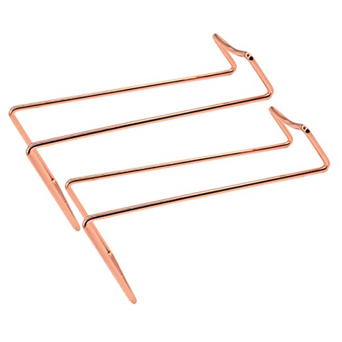 HORIALENCE 2 Stück Metall Weinflaschenhalter Moderner Weinständer aus für Tischdekoration für Zuhause Bars und Restaurants Rosa Gold Langlebig und HORIALENCE 2 Stück Metall Weinflaschenhalter Moderner Weinständer aus für Tischdekoration für Zuhause Bars und Restaurants Rosa Gold Langlebig und von HORIALENCE