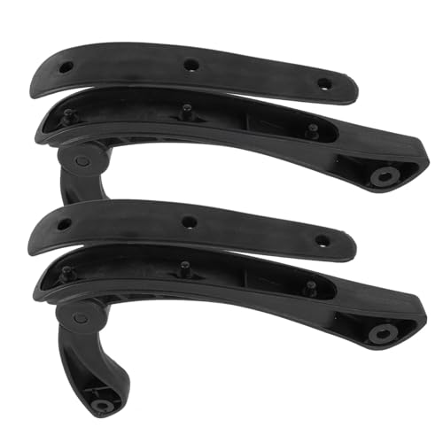 HORIALENCE 2 Stück Professionelle Bürostuhl armlehnen Ersatzteile Stabile Armlehnen Komfortable Armstützen für Büroarbeitsplätze Ergonomische Unterstützung für Senioren Schwangere und von HORIALENCE
