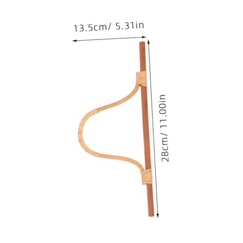 HORIALENCE 2 Stück Teiliges Holztaschen-Griffe D-Form Handtaschen-Griff Ersatz für DIY Häkel Strandtaschen aus Massivem Holz Natürlicher Look Komfortabler Halt Vielseitiges Design HORIALENCE 2 Stück Teiliges Holztaschen-Griffe D-Form Handtaschen-Griff Ersatz für DIY Häkel Strandtaschen aus Massivem Holz Natürlicher Look Komfortabler Halt Vielseitiges Design von HORIALENCE