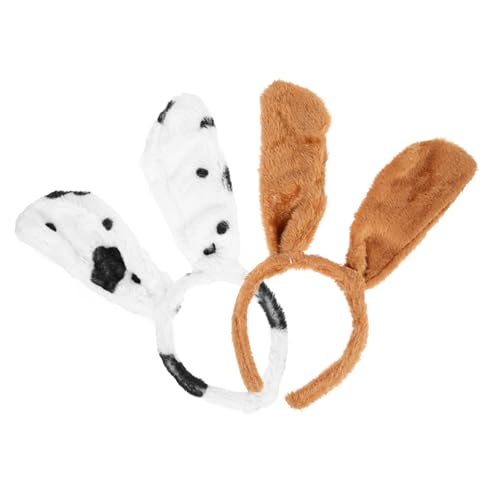 HORIALENCE 2 Stück Teiliges Hundeohren Stirnband Leichtes Komfortables Cosplay Haarband mit Flauschigen und Braunen Hunderohren für Halloween Party Karneval und Tierkostüm Zubehör HORIALENCE 2 Stück Teiliges Hundeohren Stirnband Leichtes Komfortables Cosplay Haarband mit Flauschigen und Braunen Hunderohren für Halloween Party Karneval und Tierkostüm Zubehör von HORIALENCE