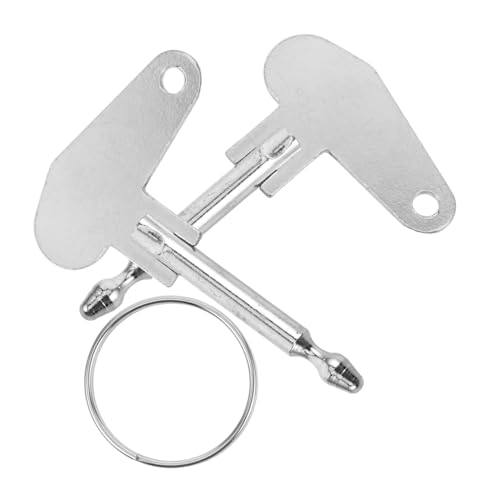 HORIALENCE 2 Stück Traktorschlüssel Pflanzenmaschinenschlüssel Schlüssel aus Metall Zündschlüssel des Traktors Traktorzündungsschalterschlüssel Zündschloss Zündfass Silber von HORIALENCE