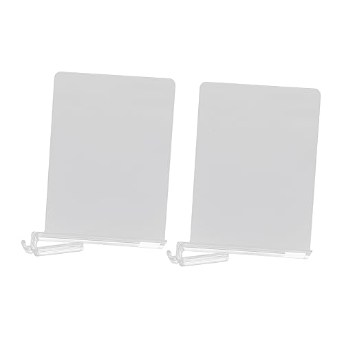 HORIALENCE 2 Stück Transparente Regaltrenner aus Organizer für Kleiderschränke und Regale Hochtransparente Trennwände für Schuhe Taschen und Handtücher für Platzsparende Aufbewahrung von HORIALENCE