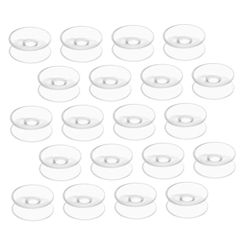 HORIALENCE 20 Stück Doppelseitige Saugnäpfe aus PVC Transparente Saugnapf Pads für Fliesen Metall Spiegel Aquarien und Einfache Installation Hohe Haltekraft Vielseitig Einsetzbar HORIALENCE 20 Stück Doppelseitige Saugnäpfe aus PVC Transparente Saugnapf Pads für Fliesen Metall Spiegel Aquarien und Einfache Installation Hohe Haltekraft Vielseitig Einsetzbar von HORIALENCE