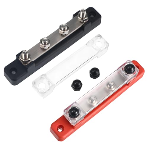 HORIALENCE 2Sätze Busbar Verteilerblock mit Schutzabdeckung Universeller Terminalblock für Rvs Yachten Autos und Boote Sicher und Einfach zu Bedienen für Vielseitige Stromverteilung HORIALENCE 2Sätze Busbar Verteilerblock mit Schutzabdeckung Universeller Terminalblock für Rvs Yachten Autos und Boote Sicher und Einfach zu Bedienen für Vielseitige Stromverteilung von HORIALENCE