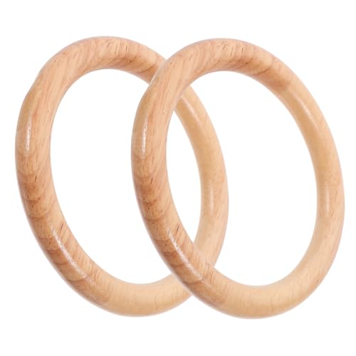 HORIALENCE 2stücke Runde Holzgriffe Für Handtaschen Dekorative Handtaschenhenkel Für Geflochtene Taschen Leichte Holz-Ringe Für Kreative Accessoires Für Stilvolle Designs HORIALENCE 2stücke Runde Holzgriffe Für Handtaschen Dekorative Handtaschenhenkel Für Geflochtene Taschen Leichte Holz-Ringe Für Kreative Accessoires Für Stilvolle Designs von HORIALENCE