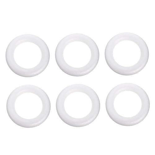 HORIALENCE 3 Sätze Teiliges DIY Schaumringe Für Hochzeits Und Partydekoration Vielseitige Bastelmaterialien Für Kreative Kränze Und Garlanden Für Blumenarrangements Und 6 Stück * 3 von HORIALENCE