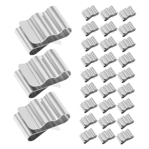HORIALENCE 30 Stück Solar Kabelclips für Solarpanelrahmen Kabelmanagement Clips zur Sicheren Befestigung von Elektrischen Kabeln für Boote Wohnwagen und Camper von HORIALENCE
