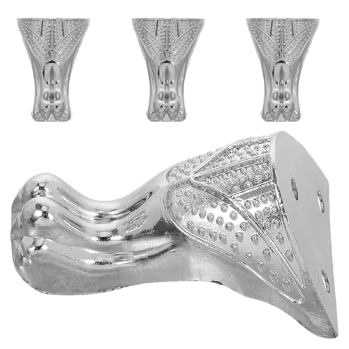 HORIALENCE 4 Stück Antike Eckfüße Für Möbel Schmuckkästchenbeine Hardware Metall Eckstrebenschutz Für Heimdekoration Und Möbelstabilität HORIALENCE 4 Stück Antike Eckfüße Für Möbel Schmuckkästchenbeine Hardware Metall Eckstrebenschutz Für Heimdekoration Und Möbelstabilität von HORIALENCE