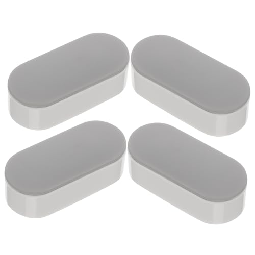 HORIALENCE 4 Stück Toilettensitz Kissen Rutschfeste Höhenverstellbare Gummipuffer für Toilettendeckel und Bidet Geräuschdämpfung und Einfache Montage von HORIALENCE