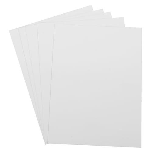 HORIALENCE 5 Stück Teiliges Sublimations Aluminiumplatten für Foto und Beschilderungsdruck Blanko Fotoplatte für DIY Projekte Robust und Langlebig für Kreative Anwendungen von HORIALENCE