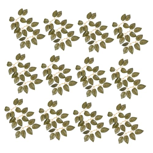 HORIALENCE 50 Stück Künstliche Grüne Realistische DIY für Bastelprojekte für Heimdekoration Hochzeiten und Gestaltung Langlebig und Farbecht HORIALENCE 50 Stück Künstliche Grüne Realistische DIY für Bastelprojekte für Heimdekoration Hochzeiten und Gestaltung Langlebig und Farbecht von HORIALENCE