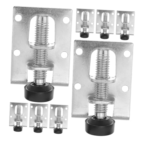 HORIALENCE 8 Stück Teiliges Verstellbare Möbelfüße aus Stahl mit Rutschfesten Pads Höhenverstellbare Nivellierfüße für Schränke Tische und Sideboards Geeignet für Zuhause Büro und Hotel HORIALENCE 8 Stück Teiliges Verstellbare Möbelfüße aus Stahl mit Rutschfesten Pads Höhenverstellbare Nivellierfüße für Schränke Tische und Sideboards Geeignet für Zuhause Büro und Hotel von HORIALENCE