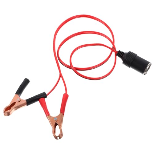 HORIALENCE Autobatterie Überbrückungskabel mit Zigarettenanzünder Adapter Tragbare Booster Kabel für Auto für Notfälle und Anschlüsse an Kühlschrank und Hochleistungswechselrichter von HORIALENCE
