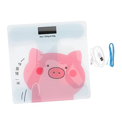 HORIALENCE Automatische Digitale Körperwaage Wiederaufladbare Cartoon für Erwachsene Präzise Gewichtsbestimmung Kompakt und Leicht für Zuhause USB Ladbar Stabil und Langlebig HORIALENCE Automatische Digitale Körperwaage Wiederaufladbare Cartoon für Erwachsene Präzise Gewichtsbestimmung Kompakt und Leicht für Zuhause USB Ladbar Stabil und Langlebig von HORIALENCE