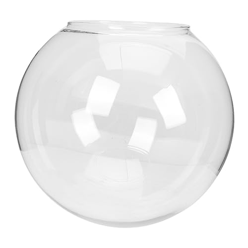HORIALENCE Ballförmiger Glaslampenschirm Stilvolle Deckenleuchte für LED Lampen Øcm Eleganter Lichtschutz für Wohnzimmer Schlafzimmer und Flur von HORIALENCE