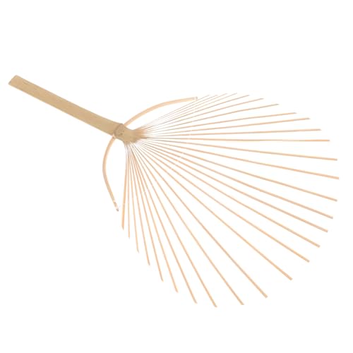 HORIALENCE Bambus -rundfan -Skelett Form Handfächerrahmen Lüfterrahmen Handventilator Handgefertigtes Fächerrahmenmaterial Fächerrahmen Im Chinesischen Stil Fanmaterial Holz Beige HORIALENCE Bambus -rundfan -Skelett Form Handfächerrahmen Lüfterrahmen Handventilator Handgefertigtes Fächerrahmenmaterial Fächerrahmen Im Chinesischen Stil Fanmaterial Holz Beige von HORIALENCE