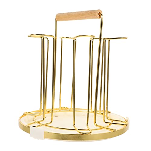 HORIALENCE Becherhalter aus Dekorativer Tassenständer für Küche Stilvoller Becher Organizer für Zuhause Hotel und Restaurant Zubehör für Ordnung und HORIALENCE Becherhalter aus Dekorativer Tassenständer für Küche Stilvoller Becher Organizer für Zuhause Hotel und Restaurant Zubehör für Ordnung und von HORIALENCE
