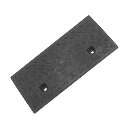 HORIALENCE Bordsteinrampe 5cm Hoch für Auffahrten Rollstuhlrampe mit Rutschfester Oberfläche Langlebig und Tragbar für Autos und Rollstühle Vielseitige Anwendung für Zuhause und Garage von HORIALENCE