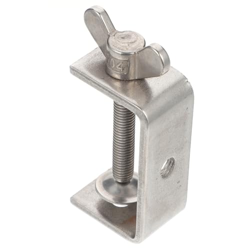HORIALENCE C Klemme Öffnung Verstellbar Holzwerkzeug Schwerlast Stahlrohrklemme für Tisch und mit Design Langlebig Robust von HORIALENCE