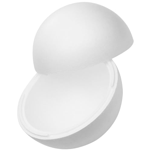 HORIALENCE DIY Dekorationsball Schaumstoff Runde Weiße Polystyrolkugel für Bastelprojekte Hochzeits und Weihnachtsdekoration Handgefertigt für Kreative und Ornamente von HORIALENCE