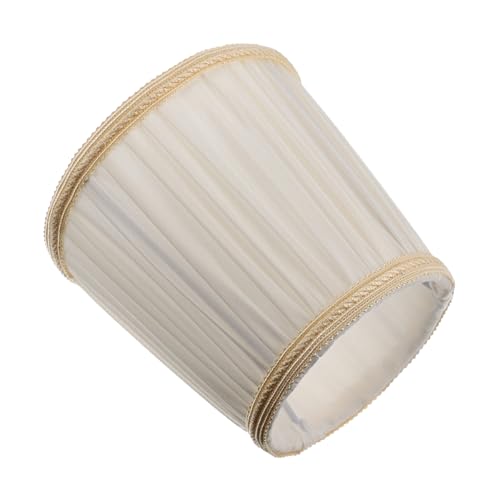 HORIALENCE Deckenleuchte Stofflampenschirm Dekorativer Lampenschirm aus Langlebigem Stoff Schützender Lampenschirm für Decken Wandlampen Diffuse Beleuchtung für Wohnzimmer Zufällige Farbe von HORIALENCE